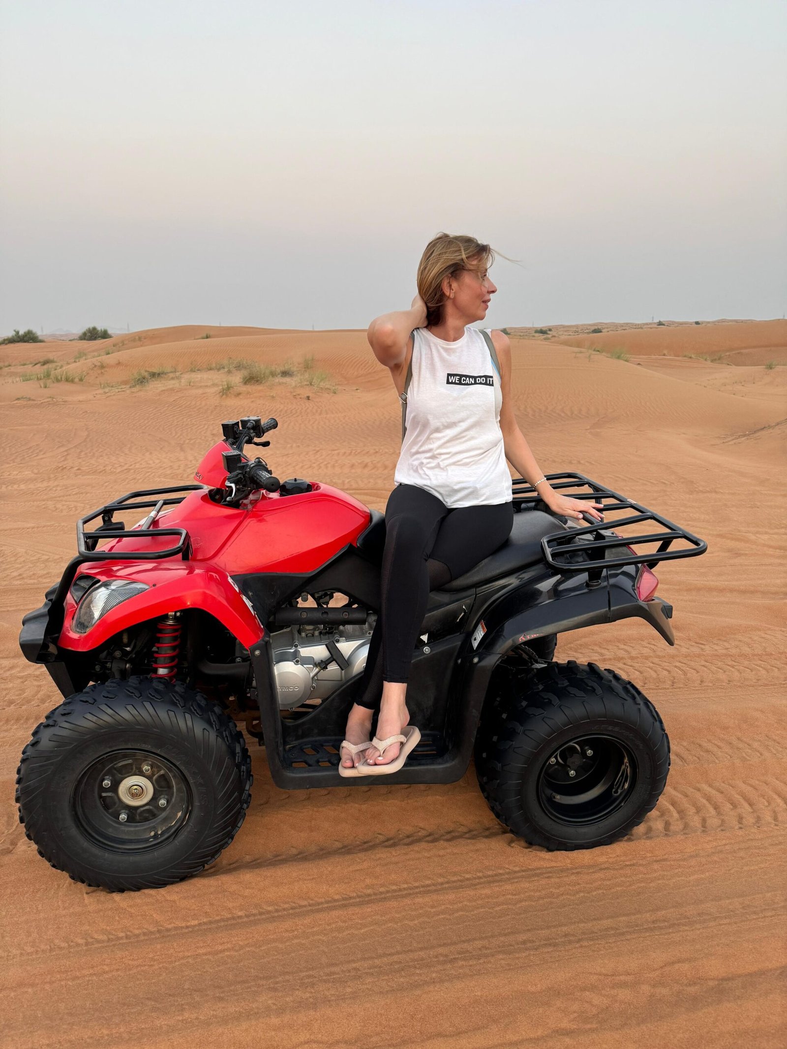 250cc quad — desert ridge view